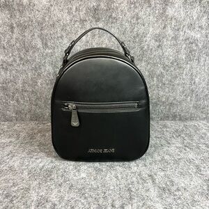 Armani Jeans Costiglia Backpack Black Leather